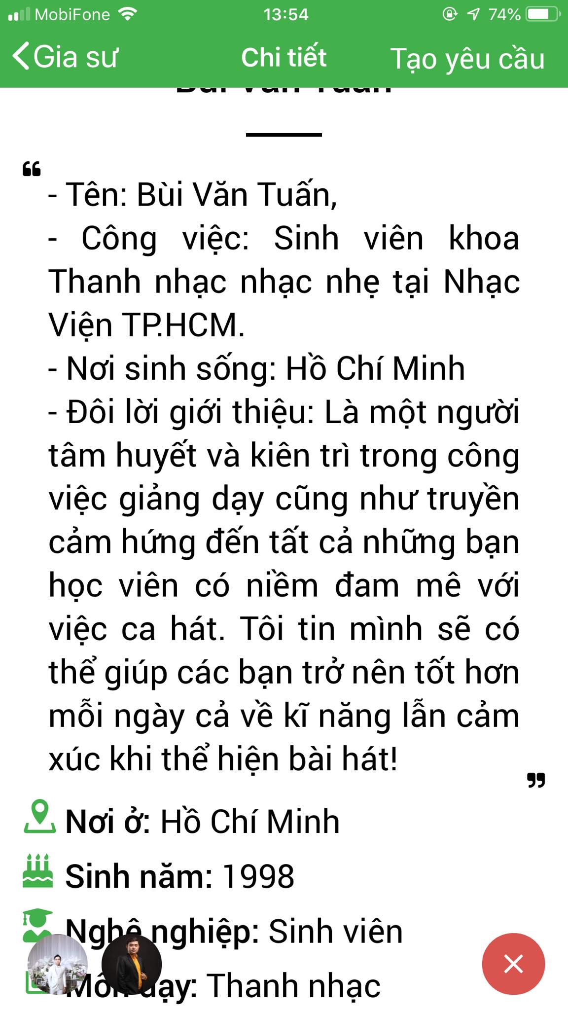 App Daykemtainha.vn Thanh nhạc